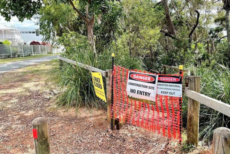 Wellington Point Escarpment Repair Begins