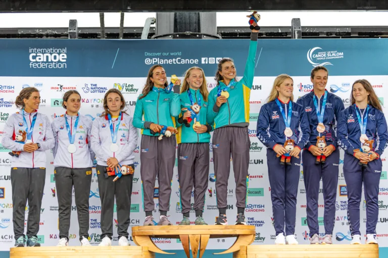Paddle To Victory: Australia's Women's Kayak Team Seizes Gold at World Championships