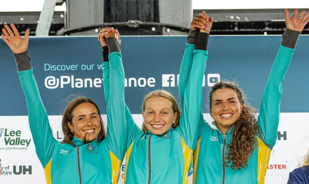 Australian Women Secure Gold at 2023 ICF Canoe Slalom World Championships in London 2012 Olympic Venue