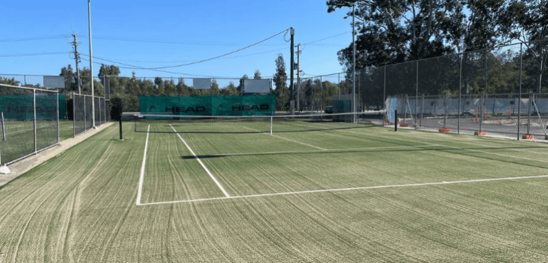Redland Bay Tennis Club Court 1 Makeover
