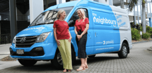Neighbours Van driving support for island residents