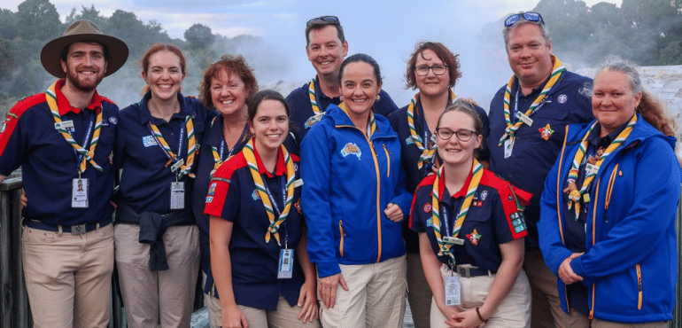 Leading the Australian Contingent for World Scout Jamboree 2027